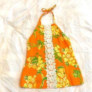 Lilly Pulitzer halter top.
